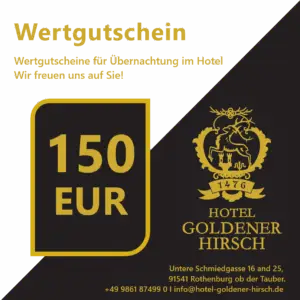 Wertgutschein 150€
