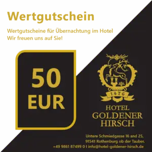 Wertgutschein 50€